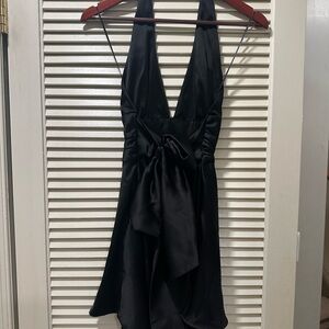 Zara - Little Black Halter Dress